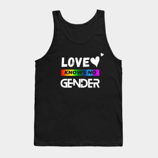 Love Knows No Gender Tank Top